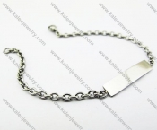 170 × 3mm Cheap Stainless Steel Bracelet - KJB150007