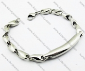 225 × 8mm Cheap Stainless Steel Casting Bracelets - KJB150010