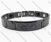 Black Ceramic Dragon  Bracelets - KJB270076