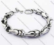 Stainless Steel Biker Bracelet For Men - KJB200080