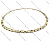 Stainless Steel Magnetic Necklaces - KJN250008