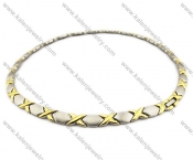 Stainless Steel Magnetic Necklaces - KJN250009