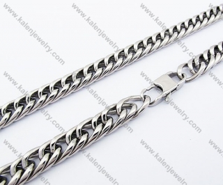 600×8mm Stainless Steel Necklace - KJN100033