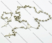 316L Stainless Steel Rosaries Jewelry Sets - KJS100001