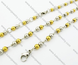 316L Stainless Steel Rosaries Jewelry Sets - KJS100006