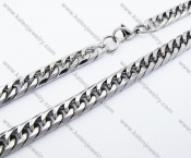 550×10mm Stainless Steel Stamping Necklaces - KJN150053