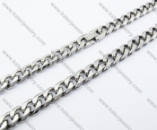 590×11mm Stainless Steel Stamping Necklaces - KJN150054