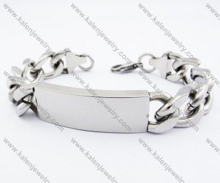 Stainless Steel Stamping Bracelets - KJB200123
