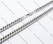 565×8.5mm Stainless Steel Stamping Necklaces - KJN150134