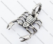 Stainless Steel Scorpion Pendant - KJP330028