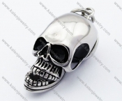 Stainless Steel Skull Pendant - KJP330055