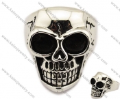 Punk Skull Biker Ring - KJR010075