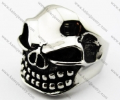 Punk Skull Biker Ring - KJR010093