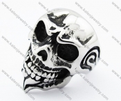 Punk Skull Biker Ring - KJR010184