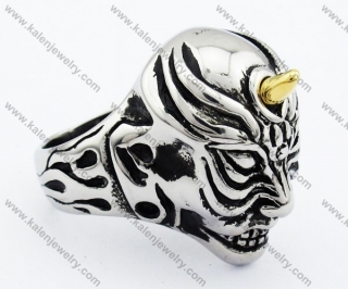 Skull Biker Jewelry Punk Ring - KJR090285