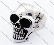 Skull Biker Ring - KJR330054