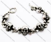 Skull Biker Jewelry Bracelet - KJB170040