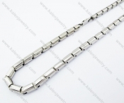 550×8mm Stainless Steel Necklace - KJN100044