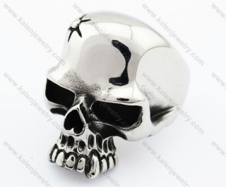 Stainless Steel Vampire Skull Ring - KJR370036