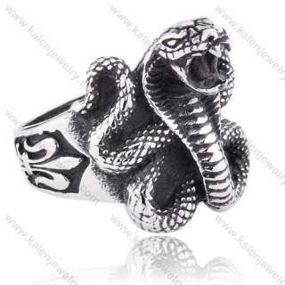 Stainless Steel Snake Ring - KJR350121