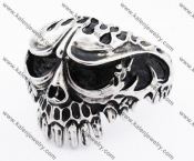 Big & Heavy Mens Punk Stainless Steel Skull Bangle KJB170101