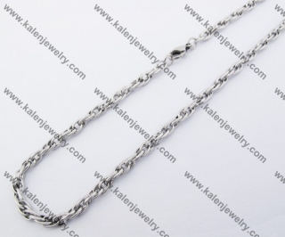 505×5mm Stainless Steel Necklace KJN100066