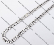 11mm Wide Casting Necklace KJN170025
