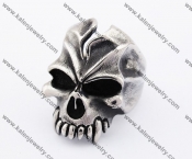 Stainless Steel Skull Ring KJR370173