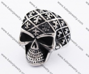 Stainless Steel Skull Ring KJR370184