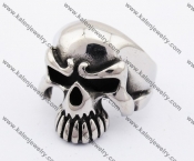 Stainless Steel Skull Ring KJR370192