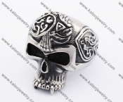 Stainless Steel Skull Ring KJR370219