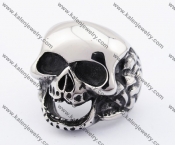 Stainless Steel Orangutan Skull Ring KJR370247