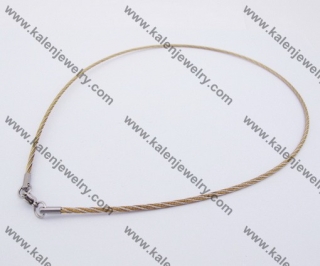 Stainless Steel Necklace KJN450002