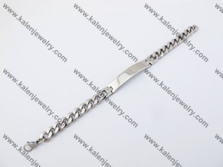 Stainless Steel Stamping Bracelet KJB520004