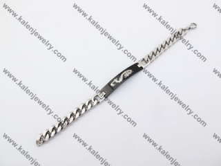Stainless Steel Stamping Bracelet KJB520009