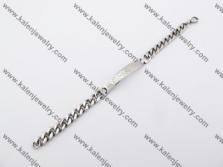 Stainless Steel Stamping Bracelet KJB520014