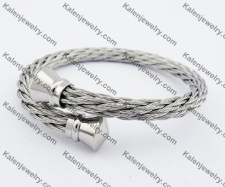 Stainless Steel Wire Bangle KJB4500108