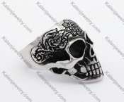 Stainless Steel Skull Ring KJR350182