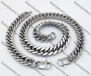 Large Necklace & Bracelet Jewelry Set KJS590001