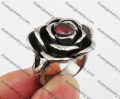 Red Stone Rose Ring KJR010252