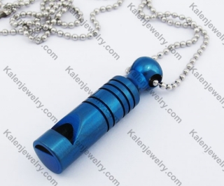 Blue Whistle Pendant KJP110092