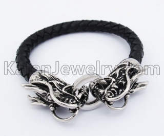 Dragon Clasps Leater Bracelet KJB550190