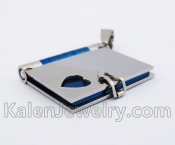 Stainless Steel Notebook Pendant KJP140252
