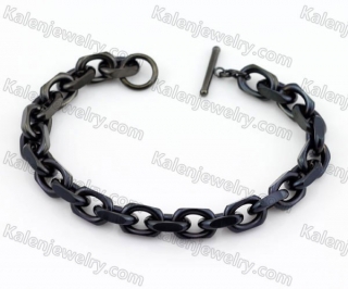 Black Stainless Steel Bracelet KJB200209