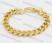 Gold Stainless Steel Bracelet KJB200211