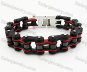 18 Wide 225mm Long Biker Chain Bracelet KJB360010