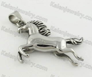 Stainless Steel Horse Pendant KJP170654