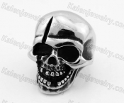 Stainless Steel Skull Ring KJR350314