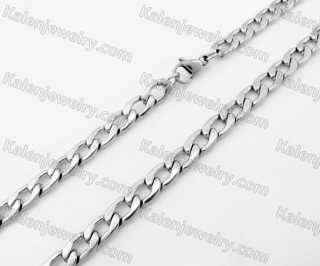 Stainless Steel Figaro Chain KJN540008