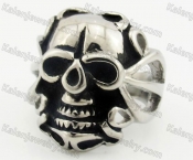 Stainless Steel Skull Ring KJR680008